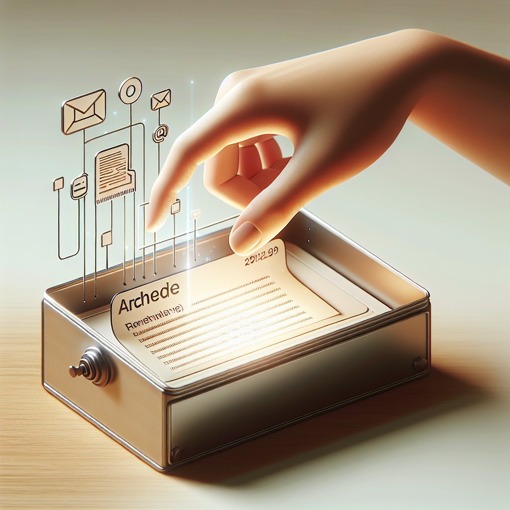 Cómo recuperar datos de un correo electrónico archivado.