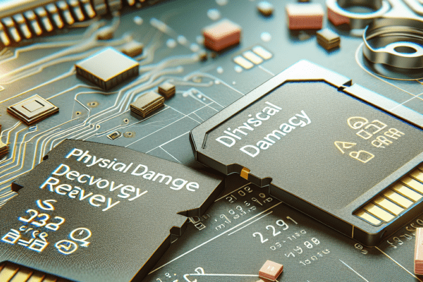 Recuperación de datos en tarjetas microSD dañadas físicamente.